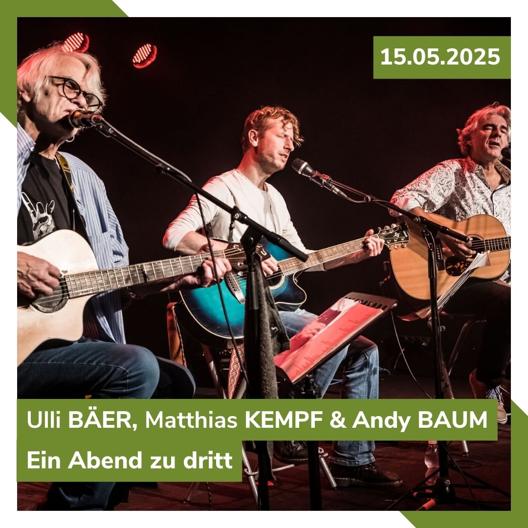 Ein Abend zu Dritt _ Stadtsaal Ein Abend zu Dritt _ Stadtsaal