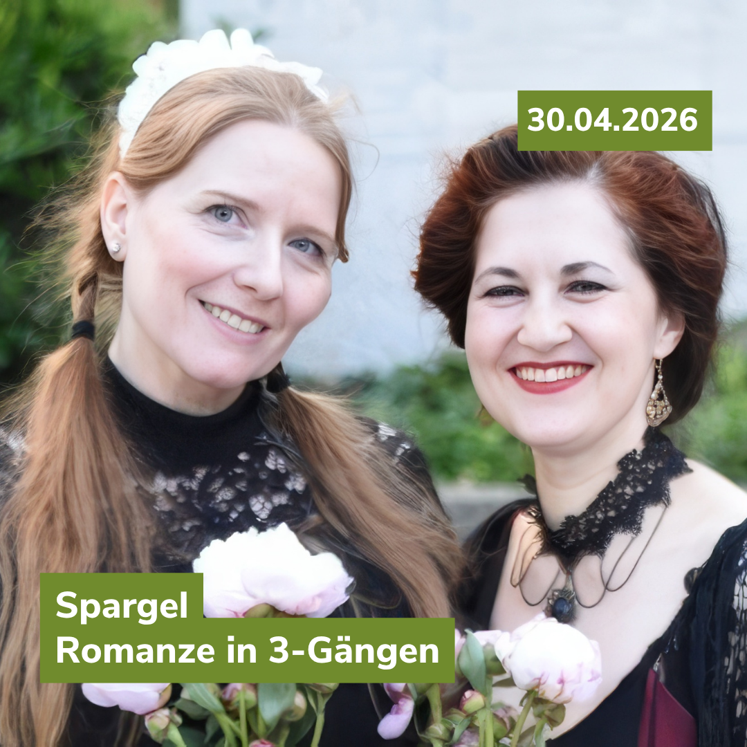 Spargel Romanze in drei Gängen