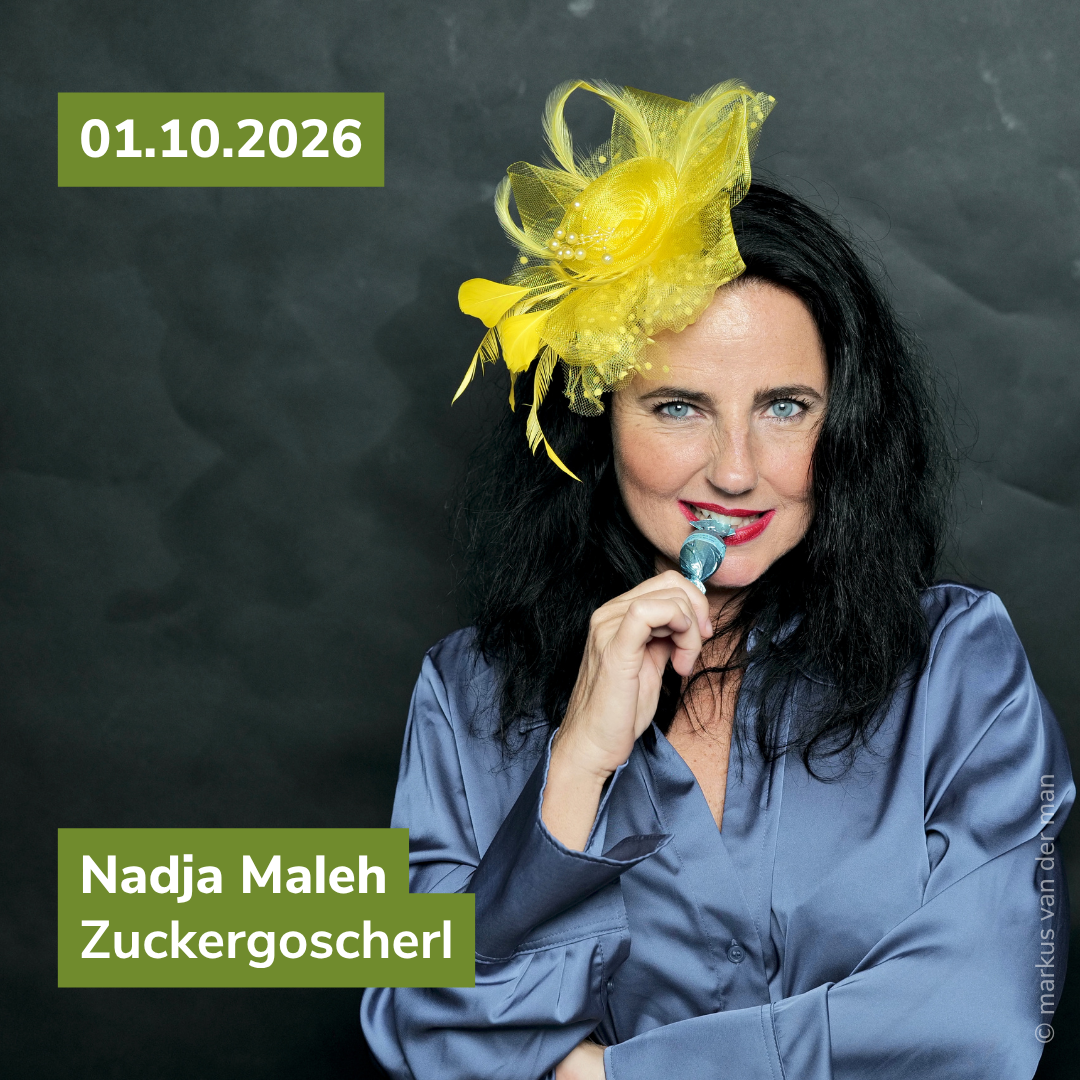 Nadja Maleh im Gasthaus Breinreich